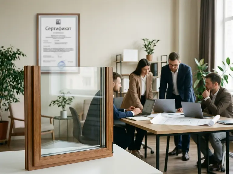 Сертификат на стеклопакеты